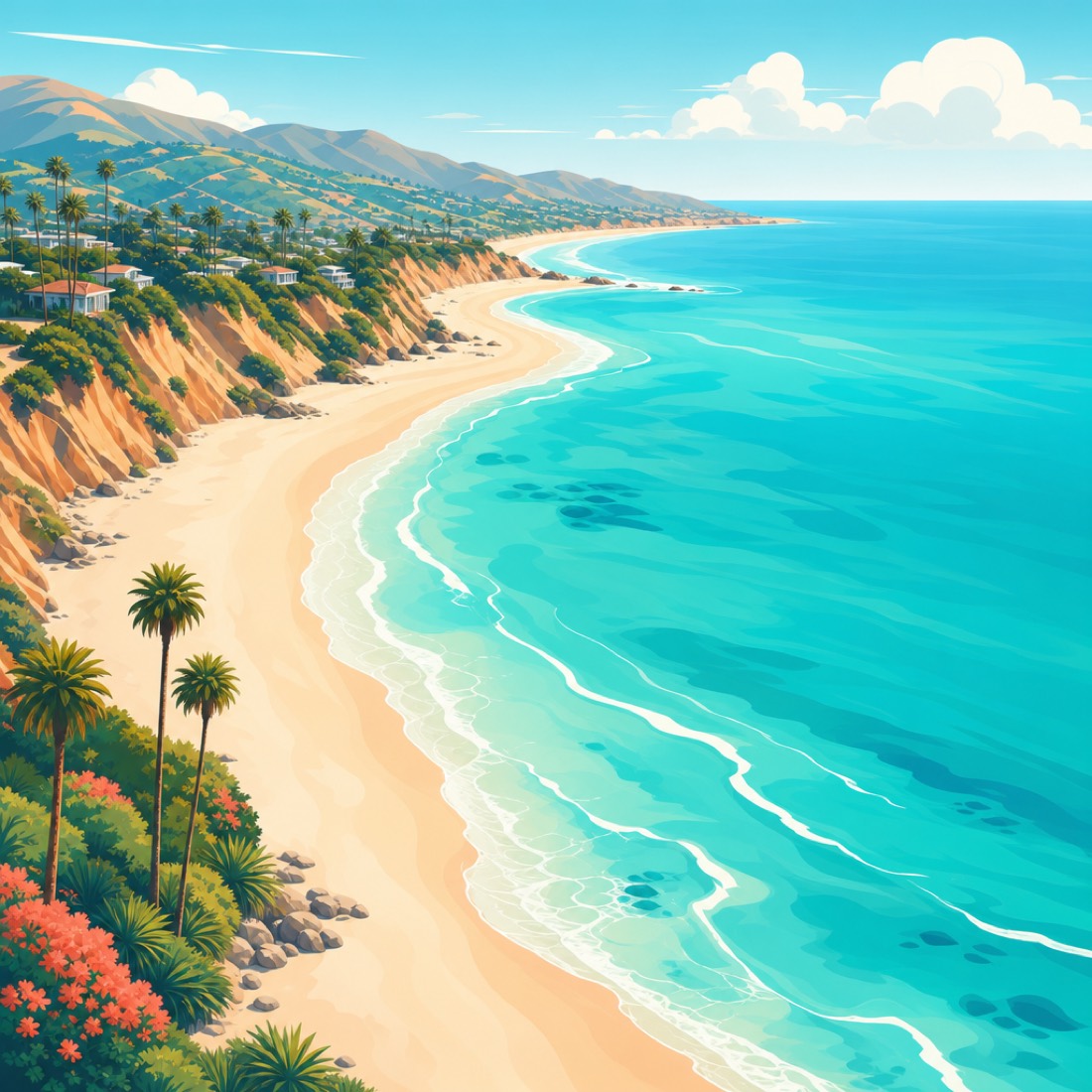Orange County Beaches Map